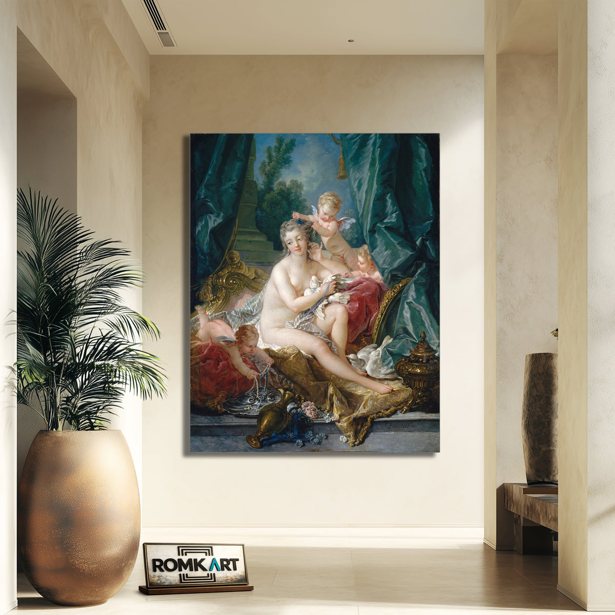 Francois Boucher La Toilette De Venus 1751 – Reproduction