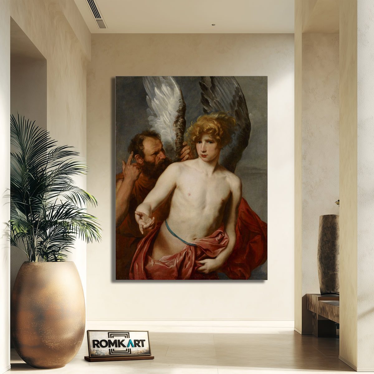 Anthony Van Dyck Daedalus And Icarus 1615-1625 – Reproduction