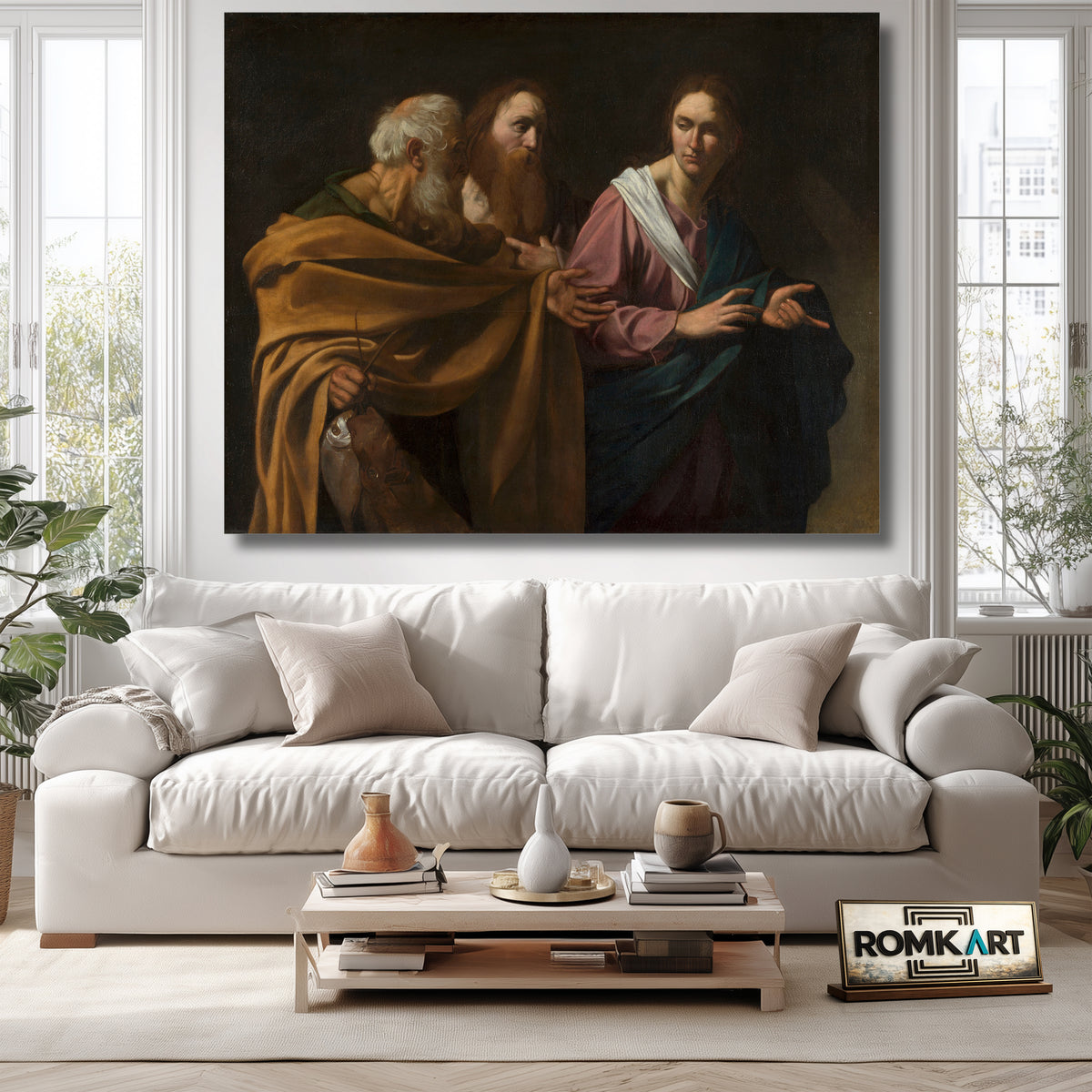 Caravaggio The Calling Of Saints Peter And Andrew – Reproduction