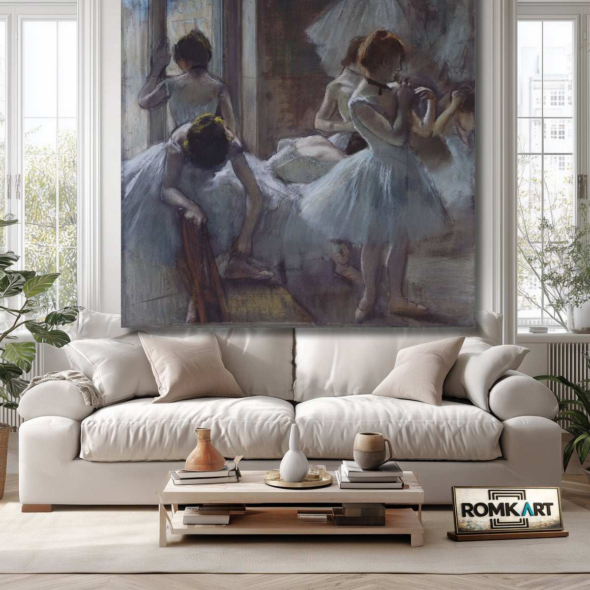 Edgar Degas Danseuses 1885 – Reproduction