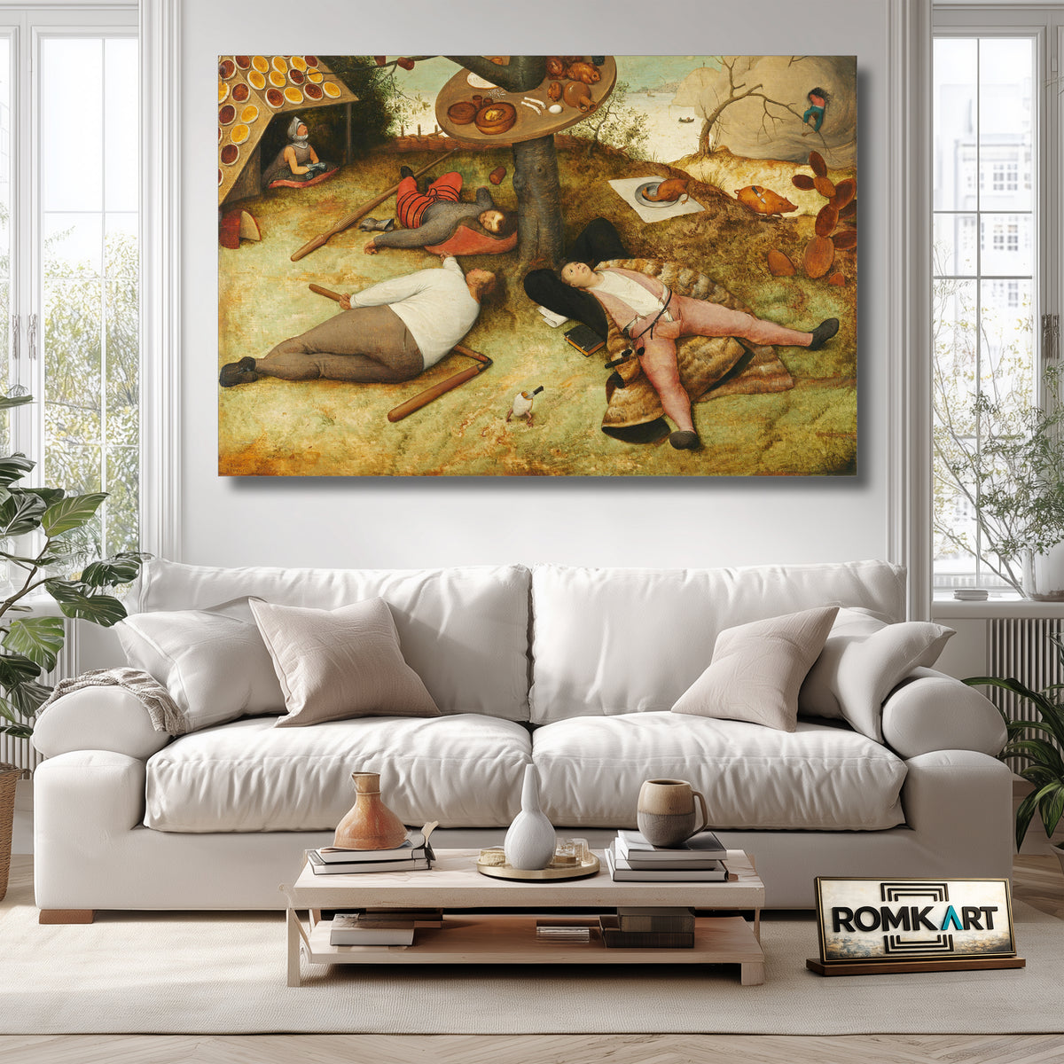Pieter Brueghel The Elder The Land Of Cockaigne 1567 – Reproduction