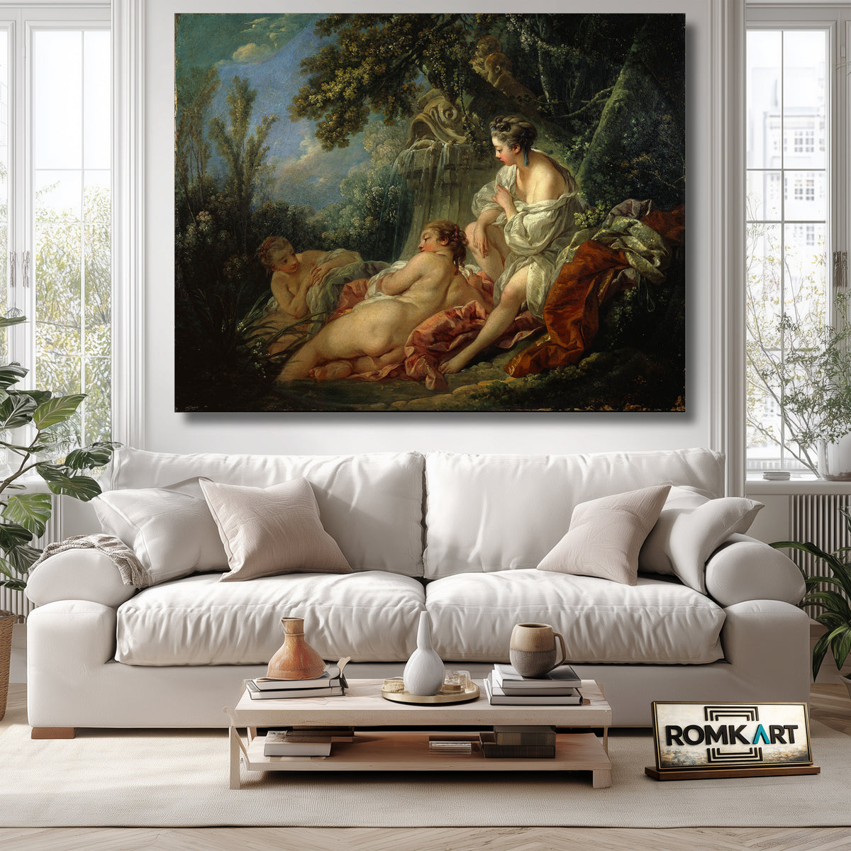 Francois Boucher The Four Seasons Summer 1755 – Reproduction