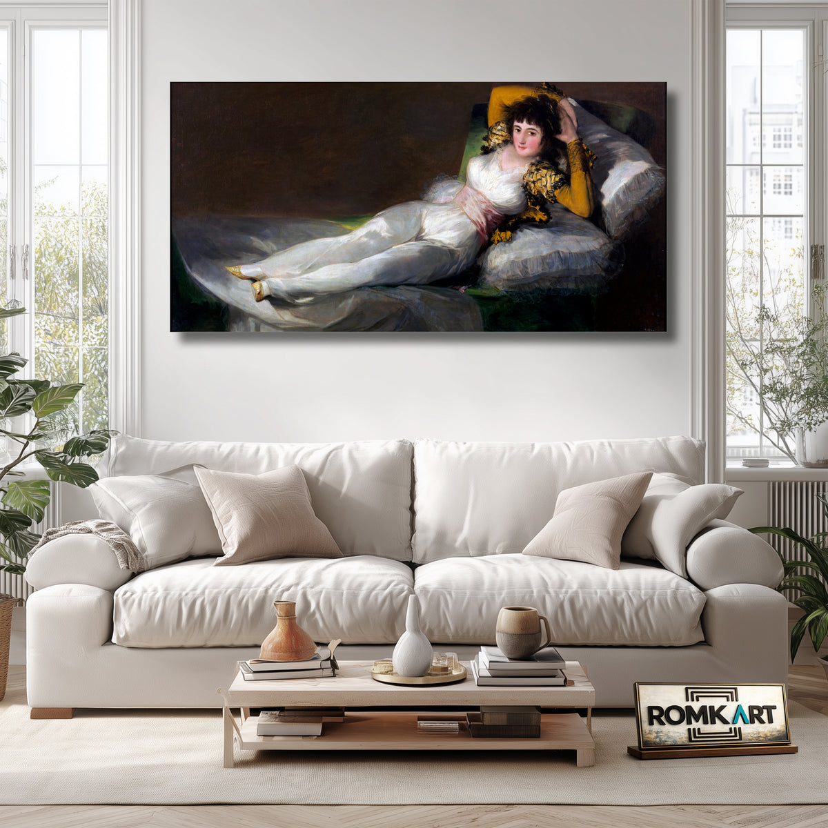 Francisco Goya The Clothed Maja 1800-1805 – Reproduction