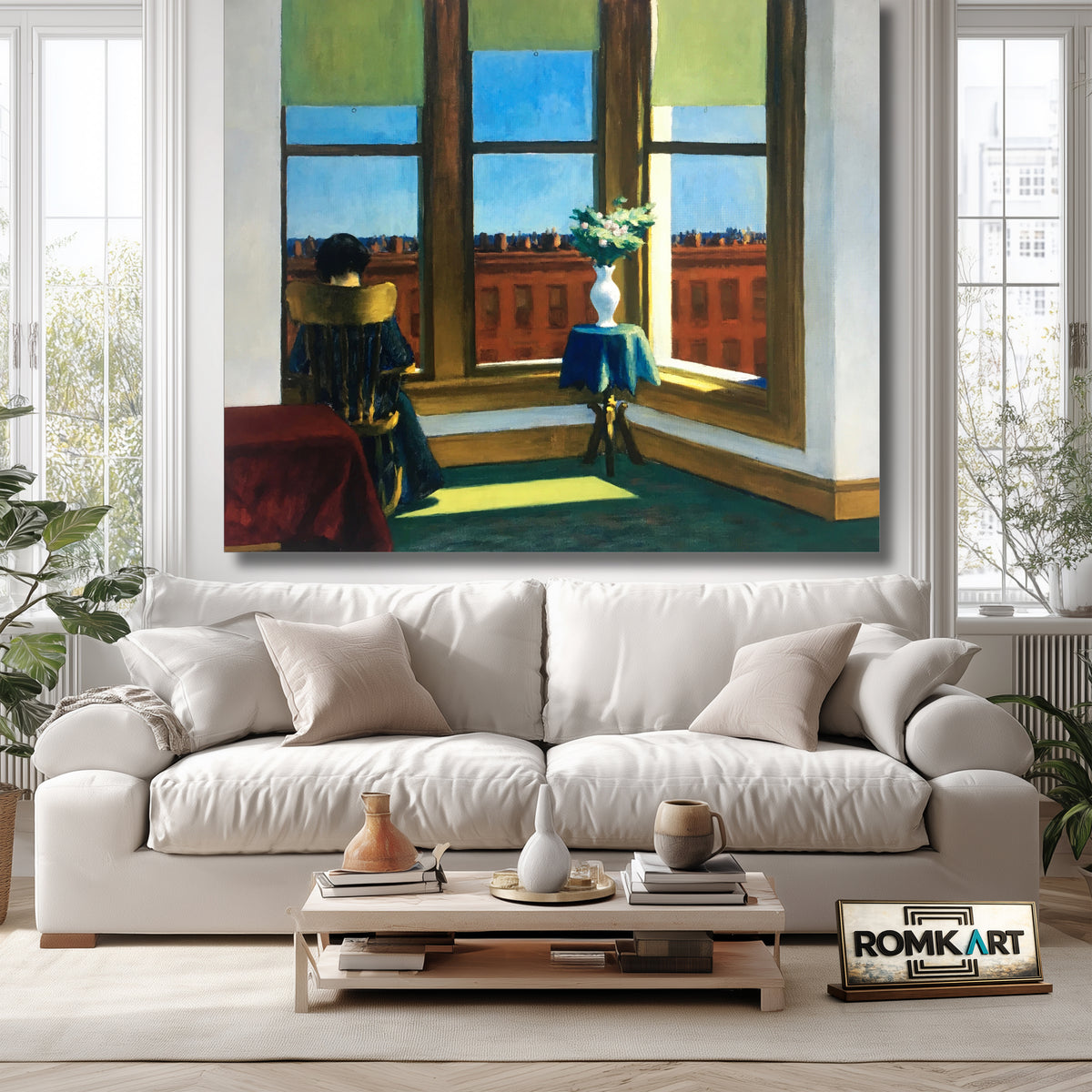 Edward Hopper Room In Brooklyn – Reproduction