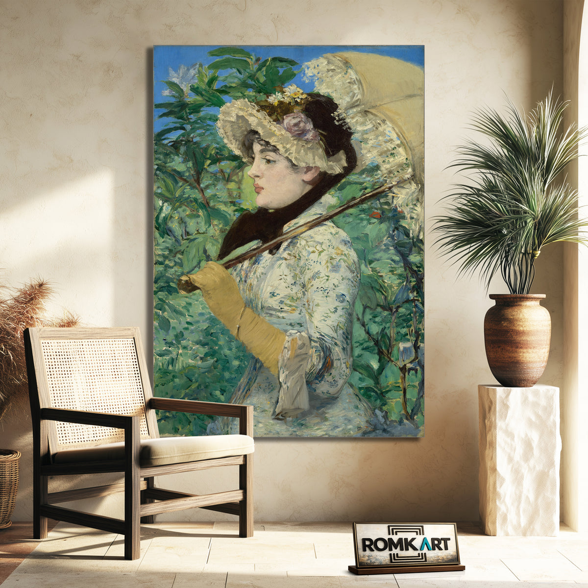 Edouard Manet Jeanne Spring 1881 – Reproduction