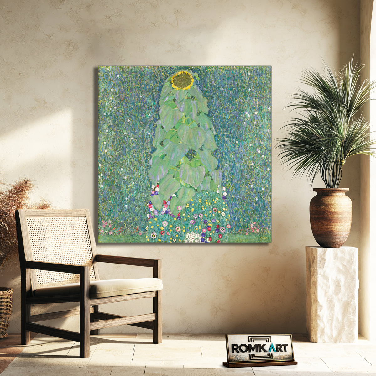 Gustav Klimt The Sunflower 1907 – Reproduction