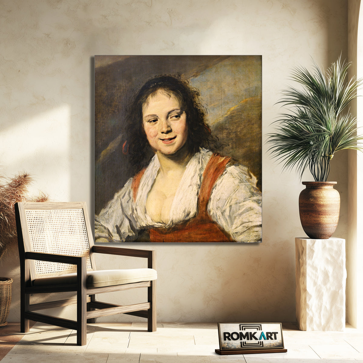 Frans Hals The Gypsy Girl 1628 – Reproduction