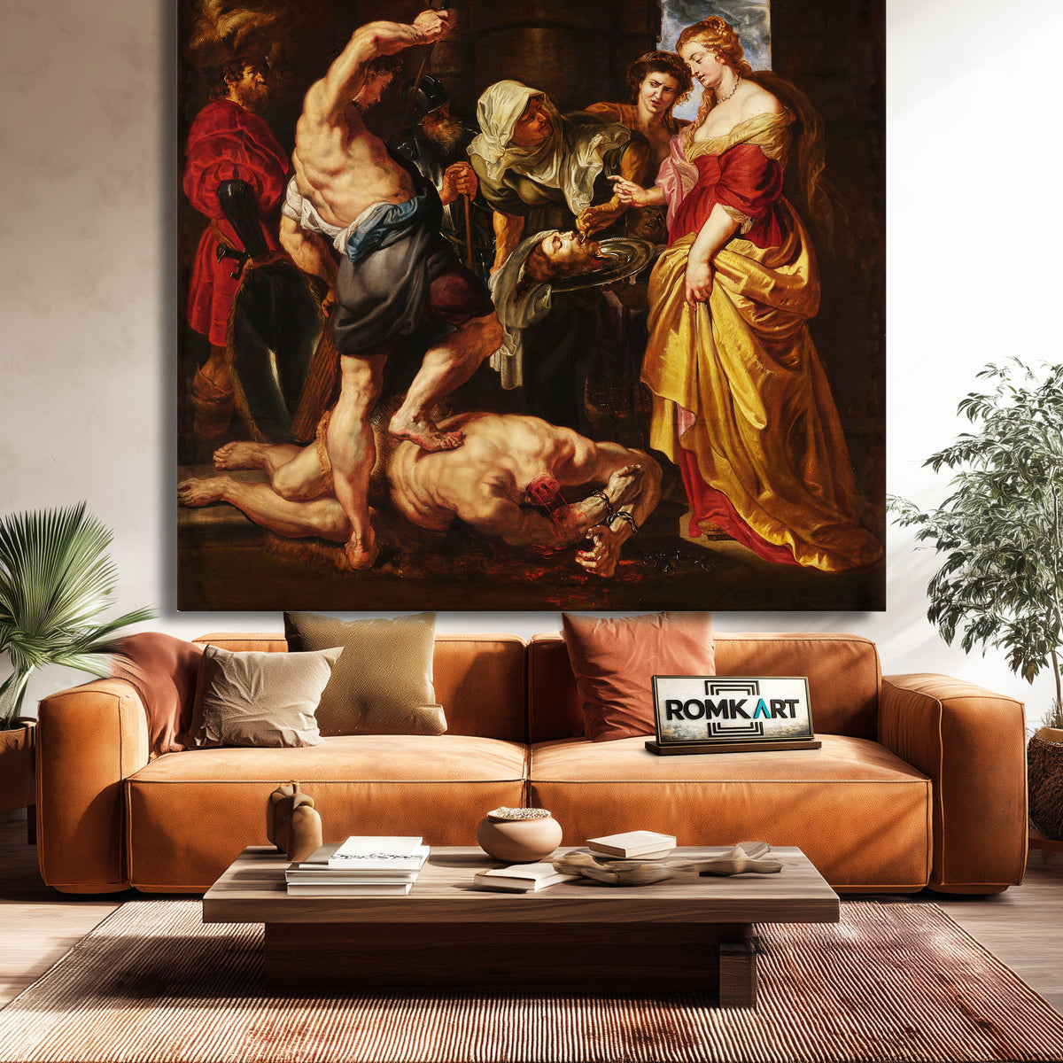 Peter Paul Rubens Salome Presented With The Head Of Saint John The Baptist 1609 – Reproduction