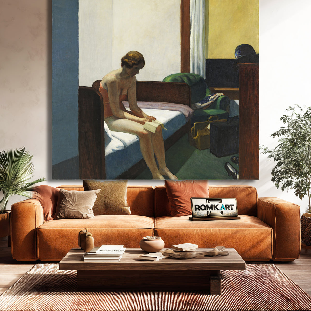 Edward Hopper Hotel Room 1931 – Reproduction