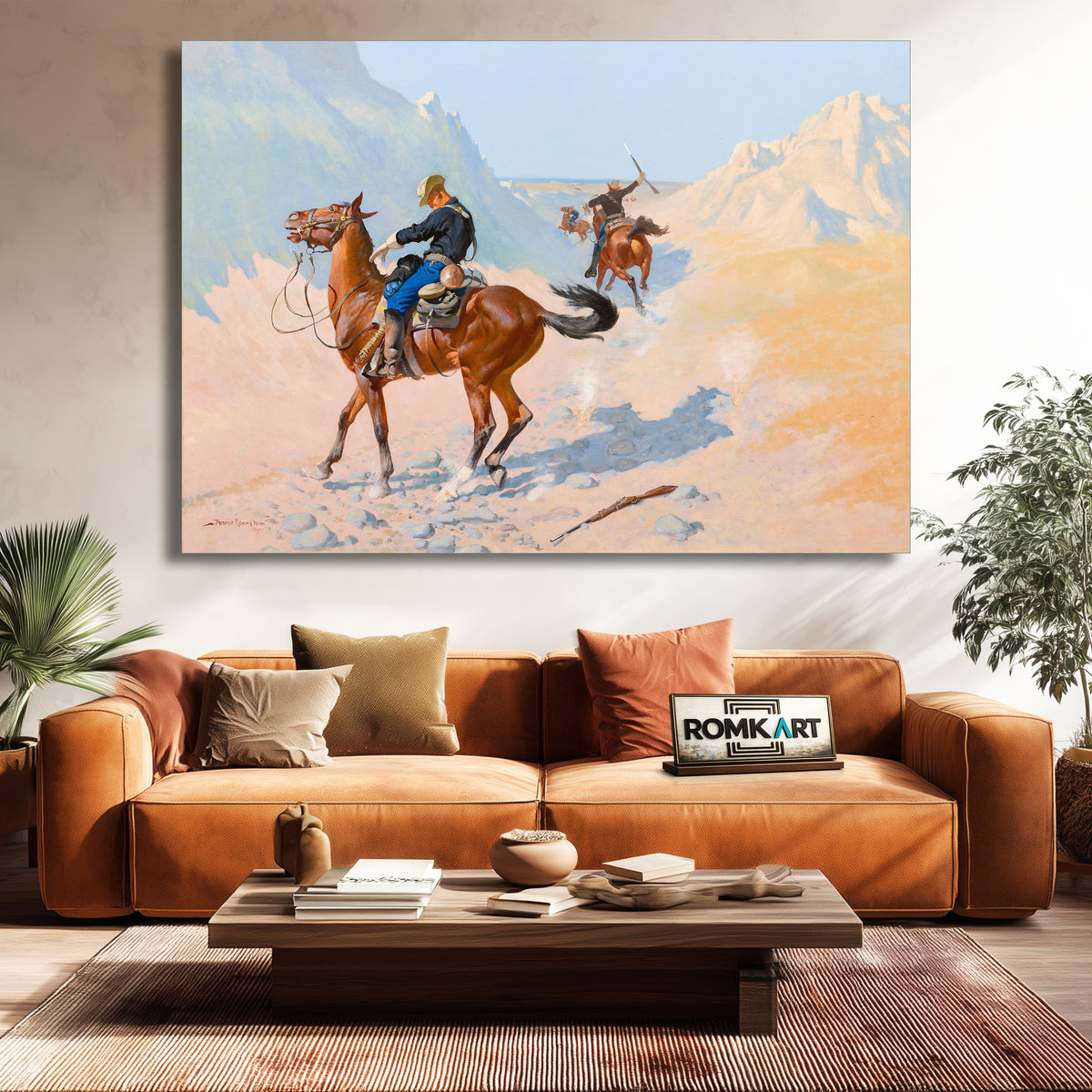 Frederic Remington The Advance-guard Or The Military Sacrifice 1890 – Reproduction