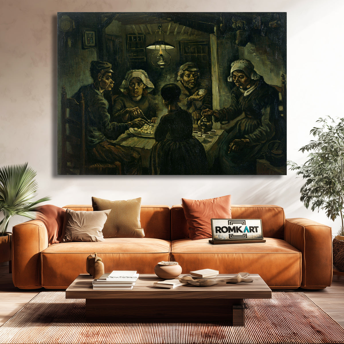Vincent Van Gogh The Potato Eaters 1885 – Reproduction