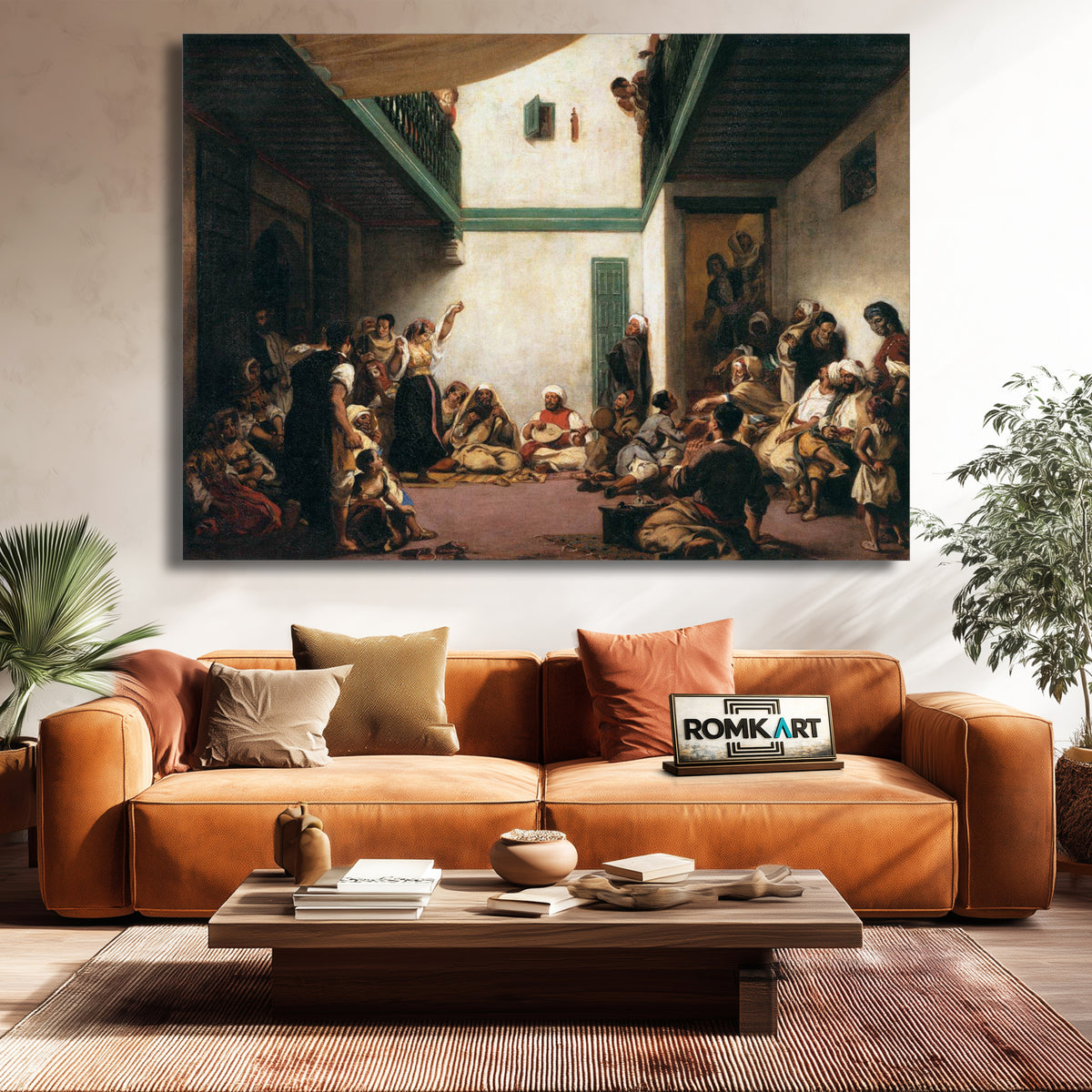 Eugene Delacroix Jewish Wedding In Morocco 1839 – Reproduction