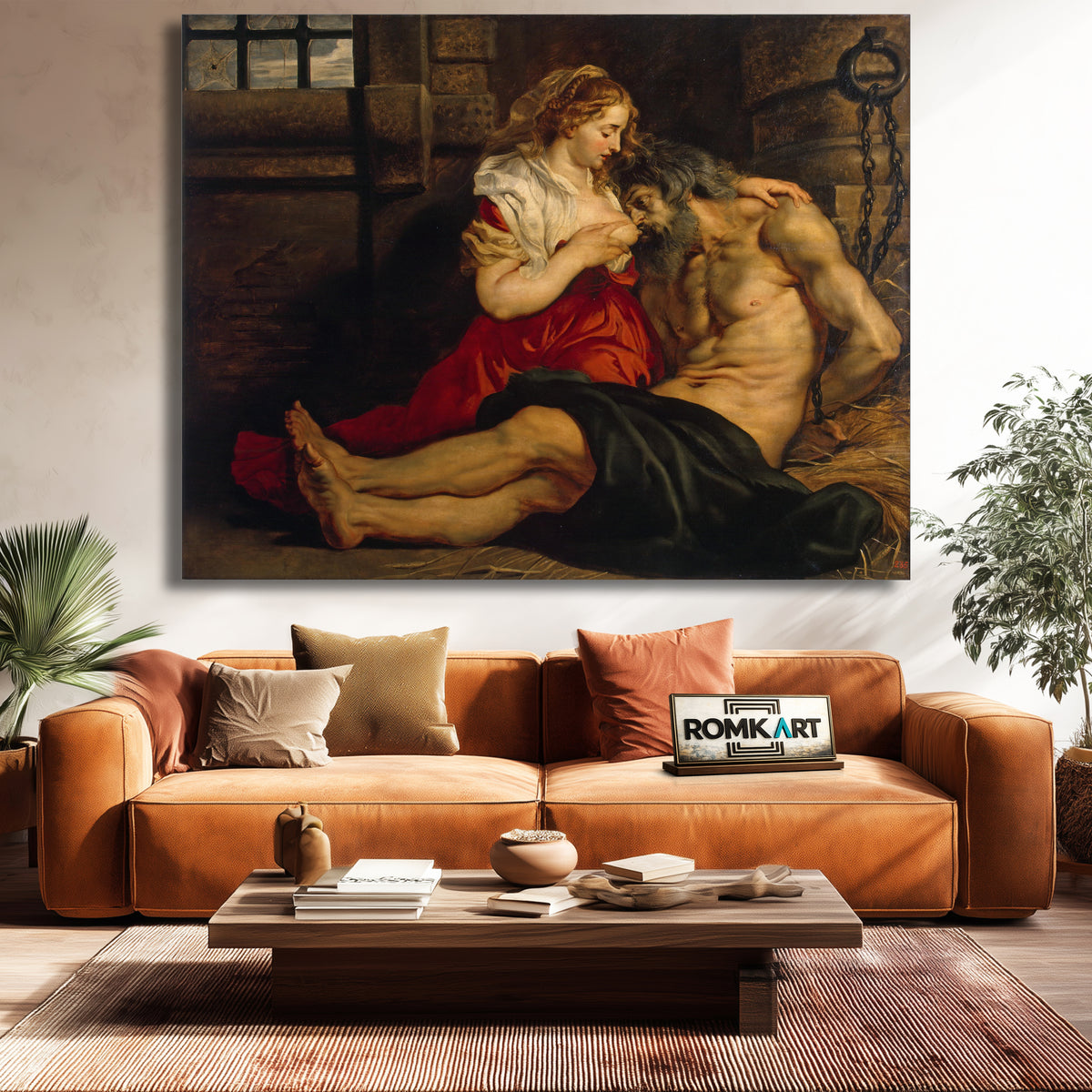 Peter Paul Rubens Roman Charity 1612 – Reproduction