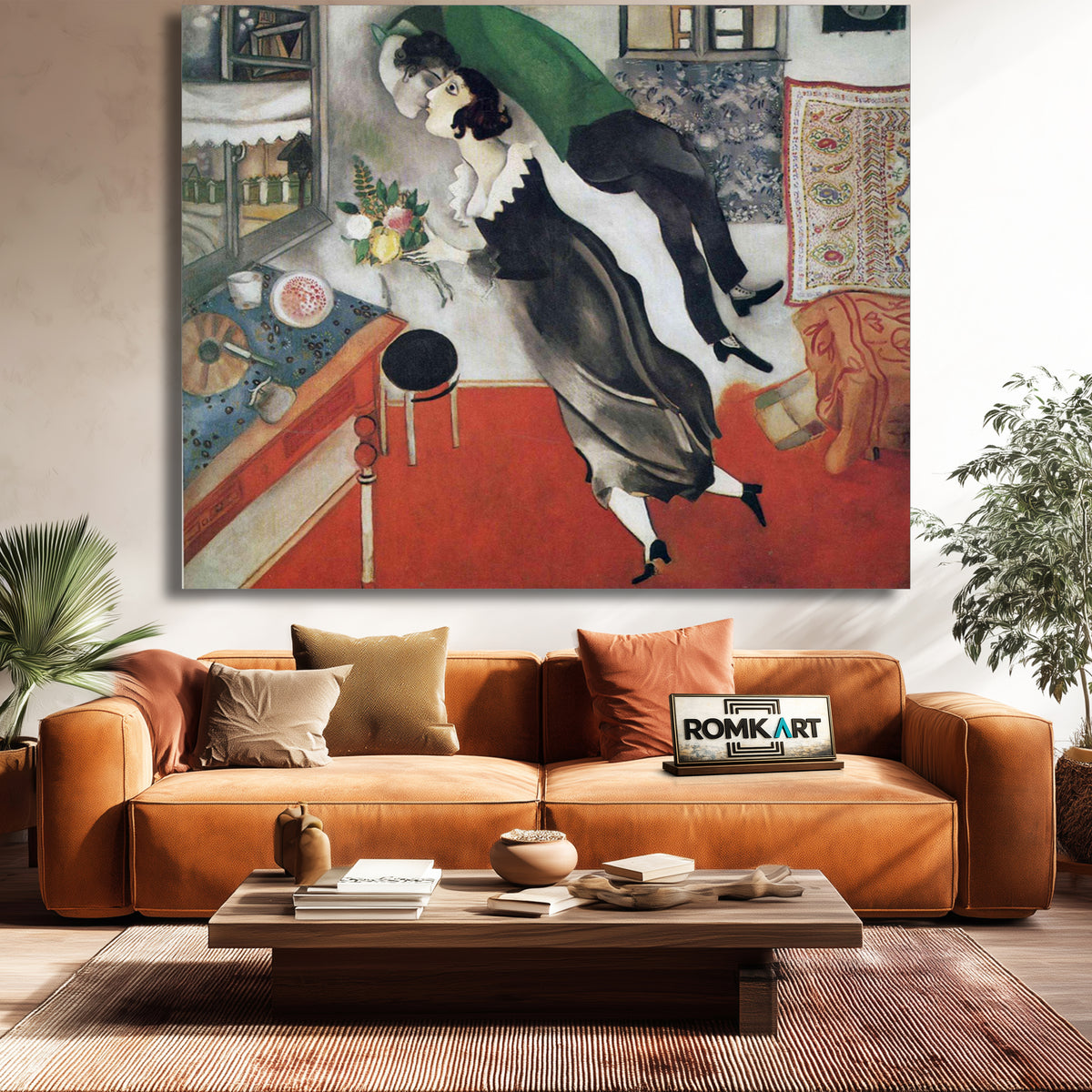 Marc Chagall The Birthday 1915 – Reproduction