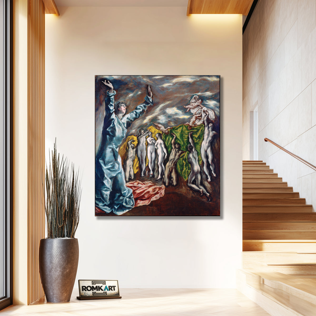 El Greco The Vision Of Saint John 1609-1614 – Reproduction