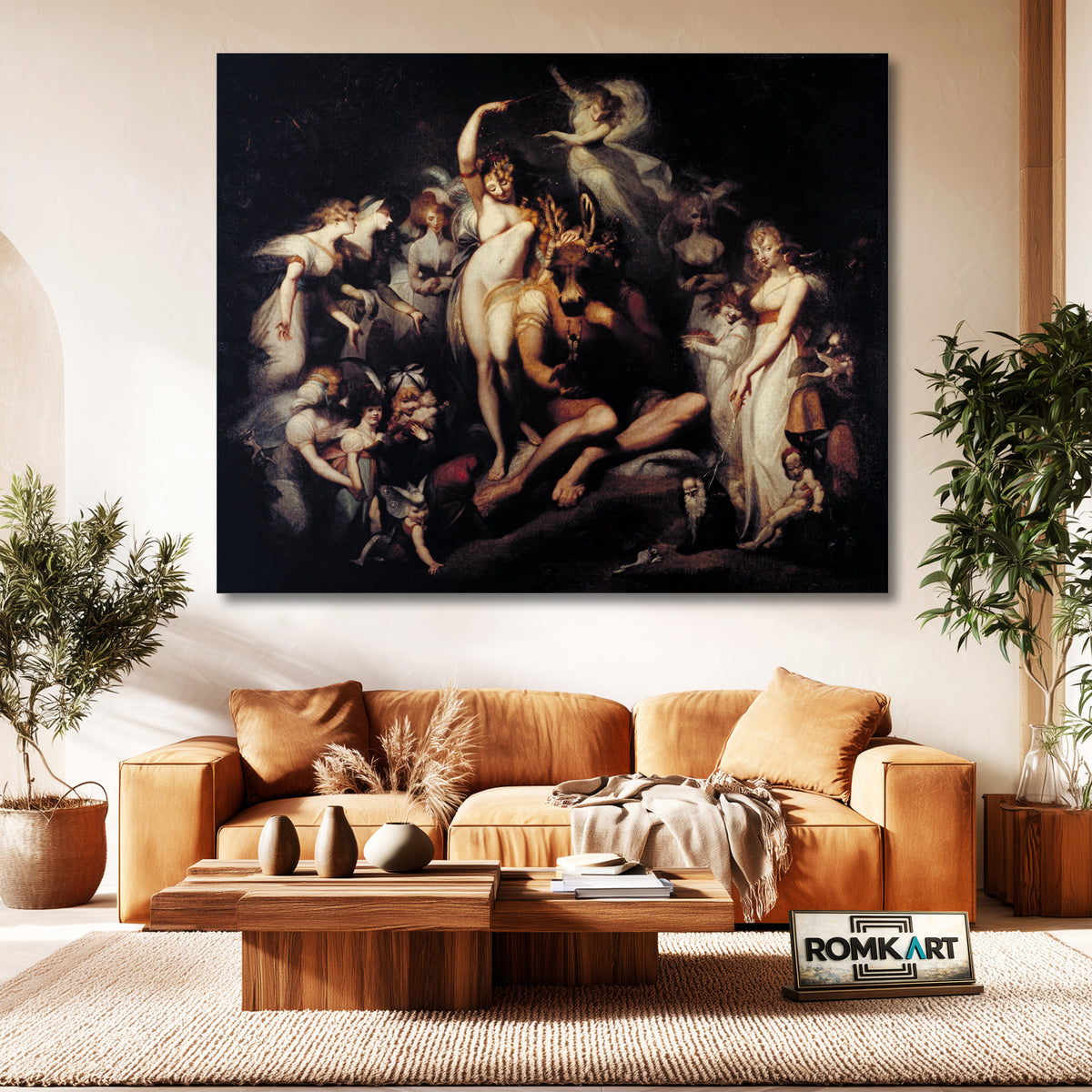 Henry Fuseli Titania And Bottom 1790 – Reproduction