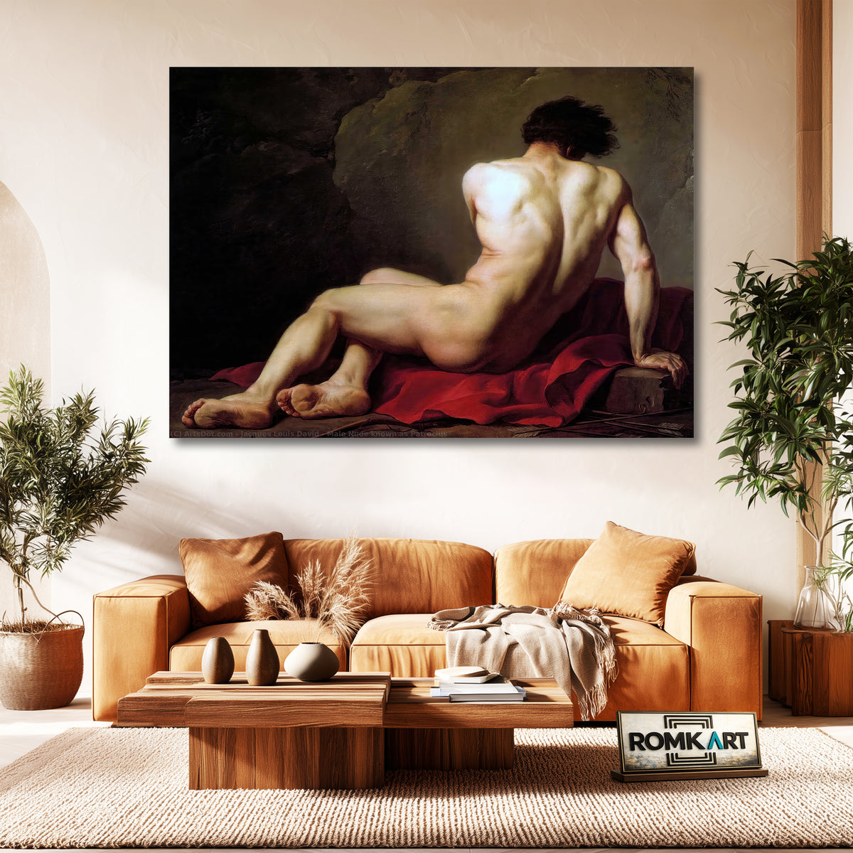 Jacques-louis David Patroclus 1780 – Reproduction