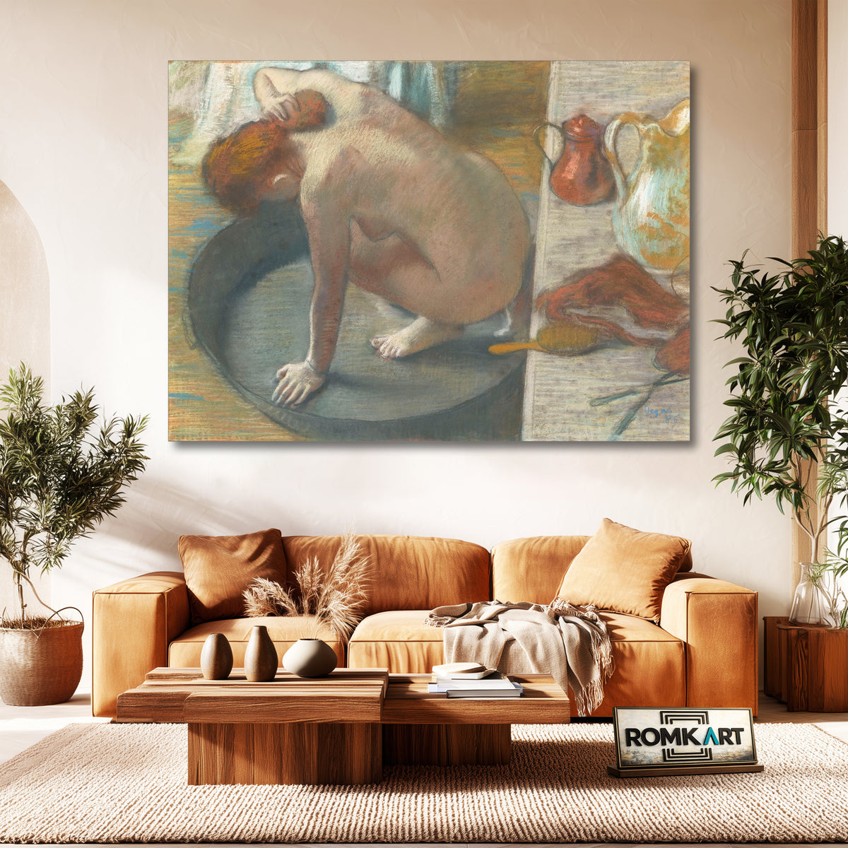 Edgar Degas The Tube 1886 – Reproduction