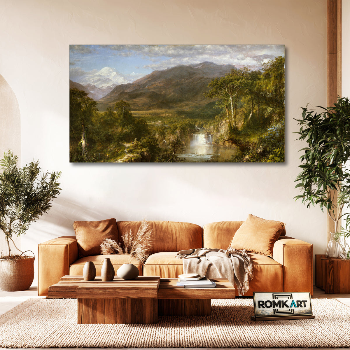 Frederic Edwin Church The Heart Of The Andes 1859 – Reproduction