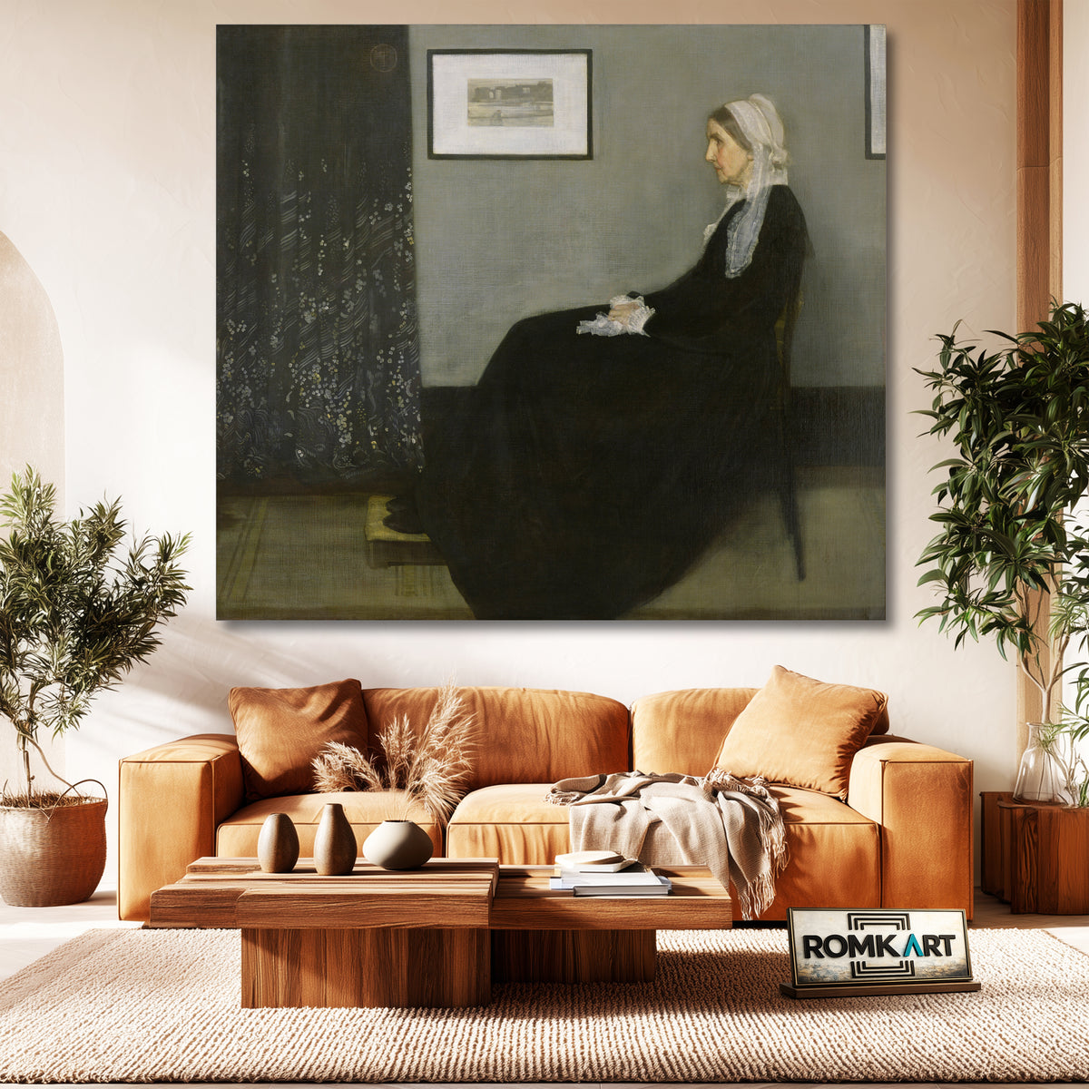 James Mcneill Whistler's Mother – Reproduction