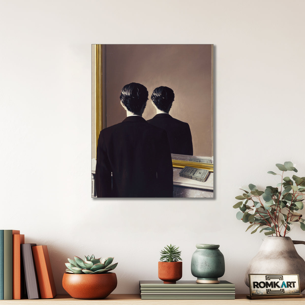 Rene Magritte Not To Be Reproduced 1937 – Reproduction