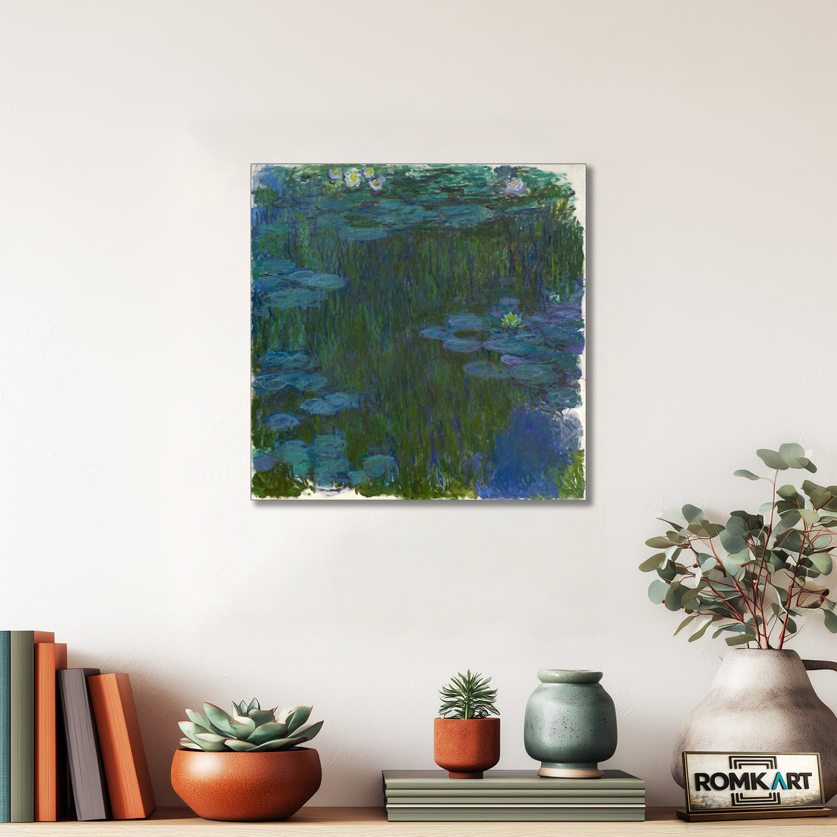 Claude Monet Blue Water Lilies 1914 - 1917 – Reproduction