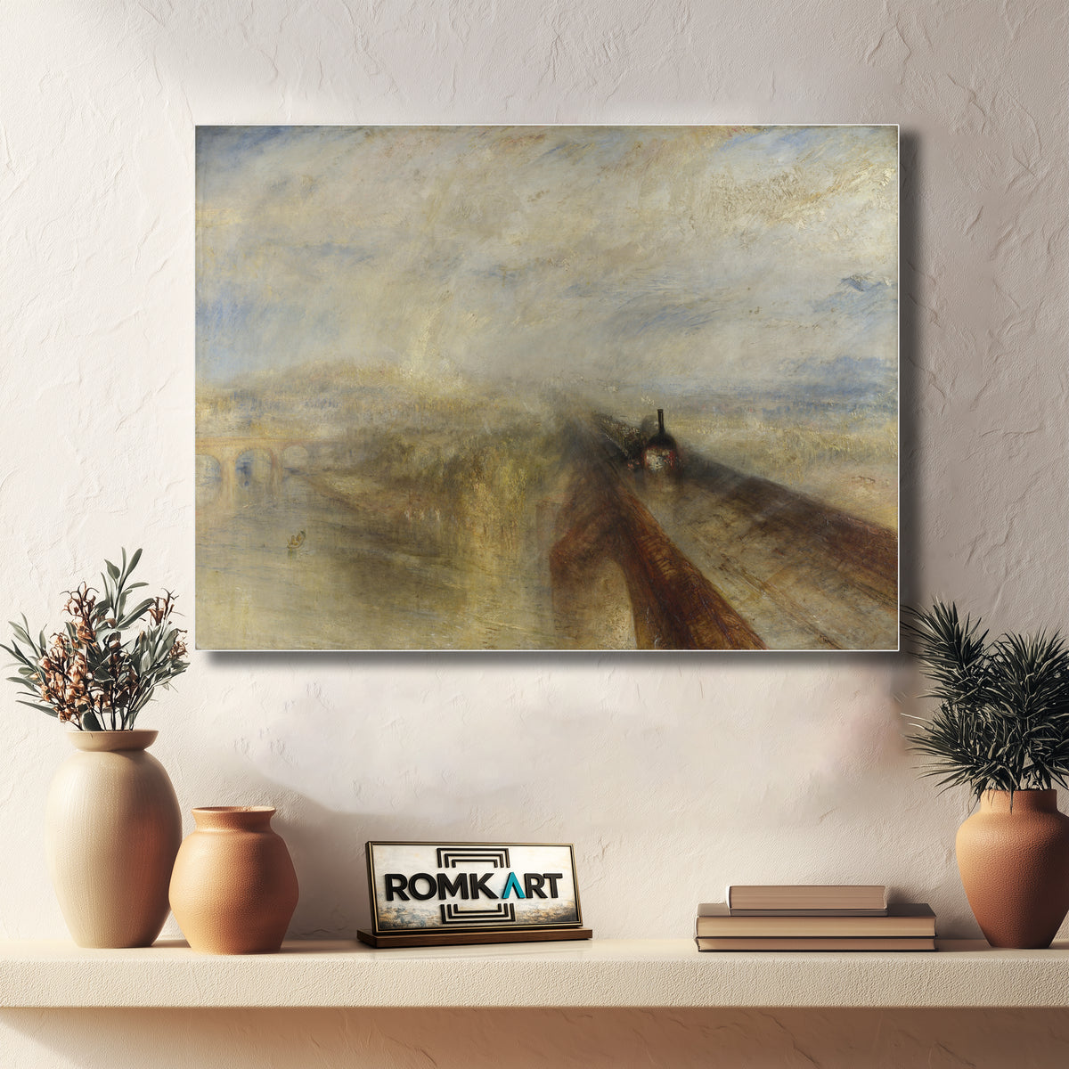 William Turner Rain Steam And Speed The Great Western Railway 1844 – Reproduction