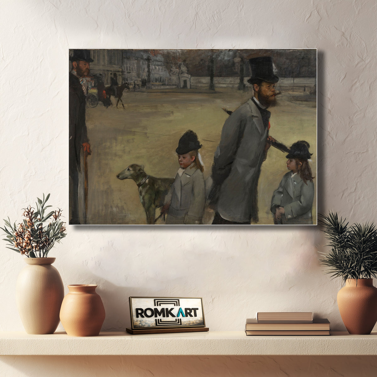 Edgar Degas Place De La Concord 1875 – Reproduction
