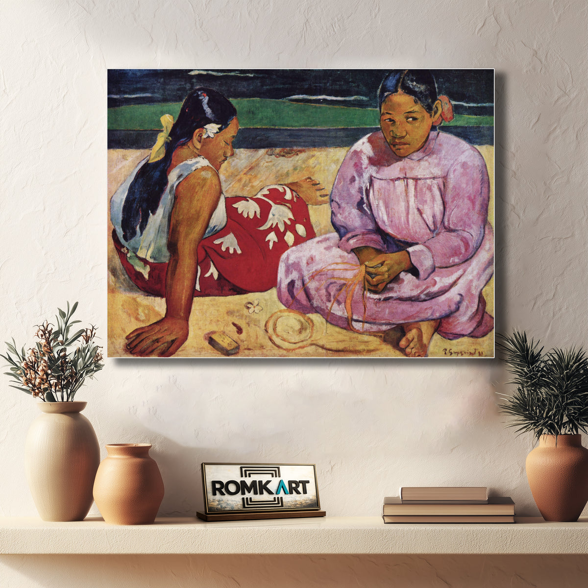 Paul Gauguin Tahitian Women On The Beach 1891 – Reproduction