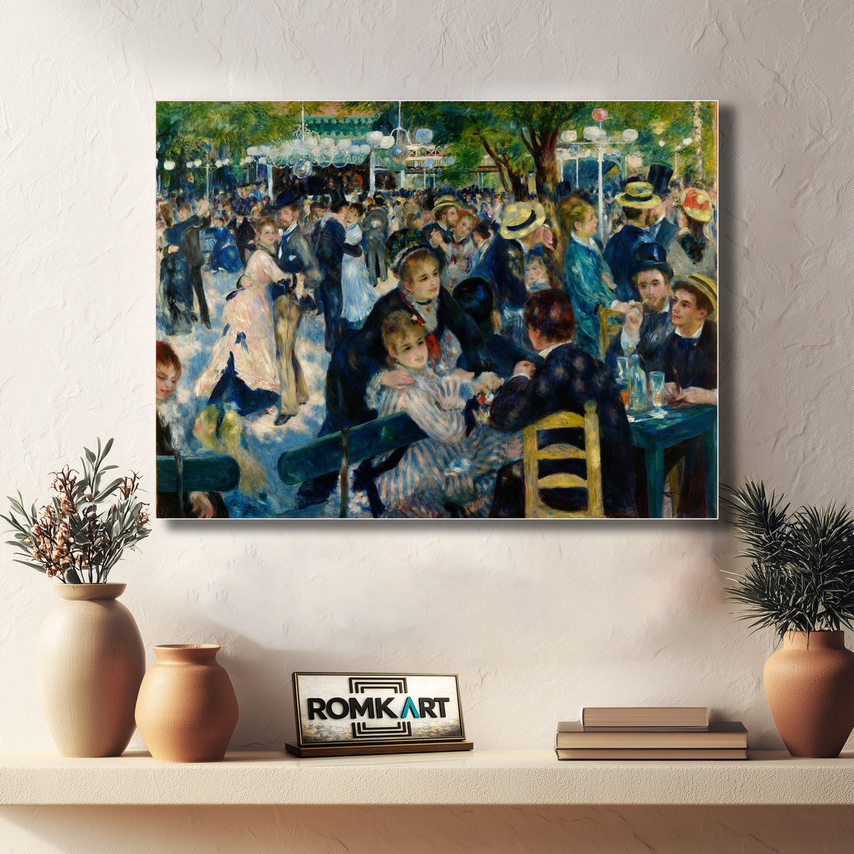 Pierre-auguste Renoir Dance At Le Moulin De La Galette 1876 – Reproduction