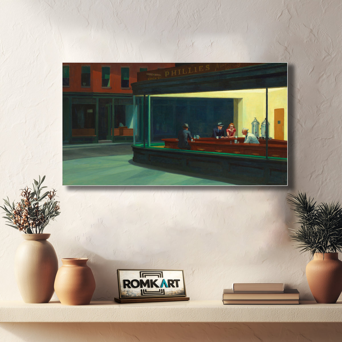 Edward Hopper Nighthawks 1942 – Reproduction