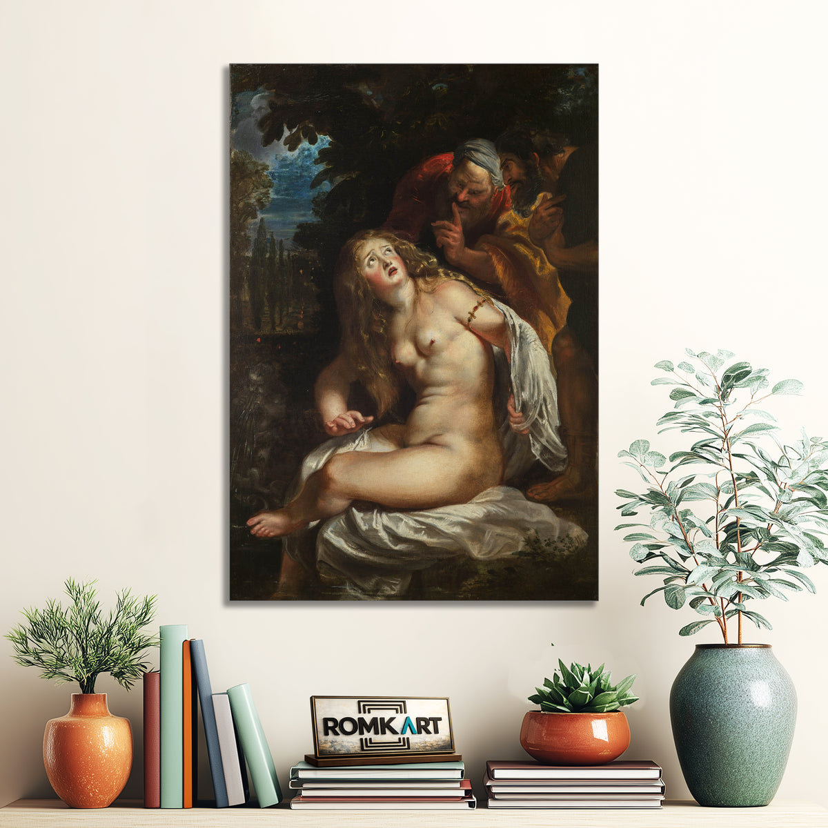 Peter Paul Rubens Susanna And The Elders 1607 – Reproduction