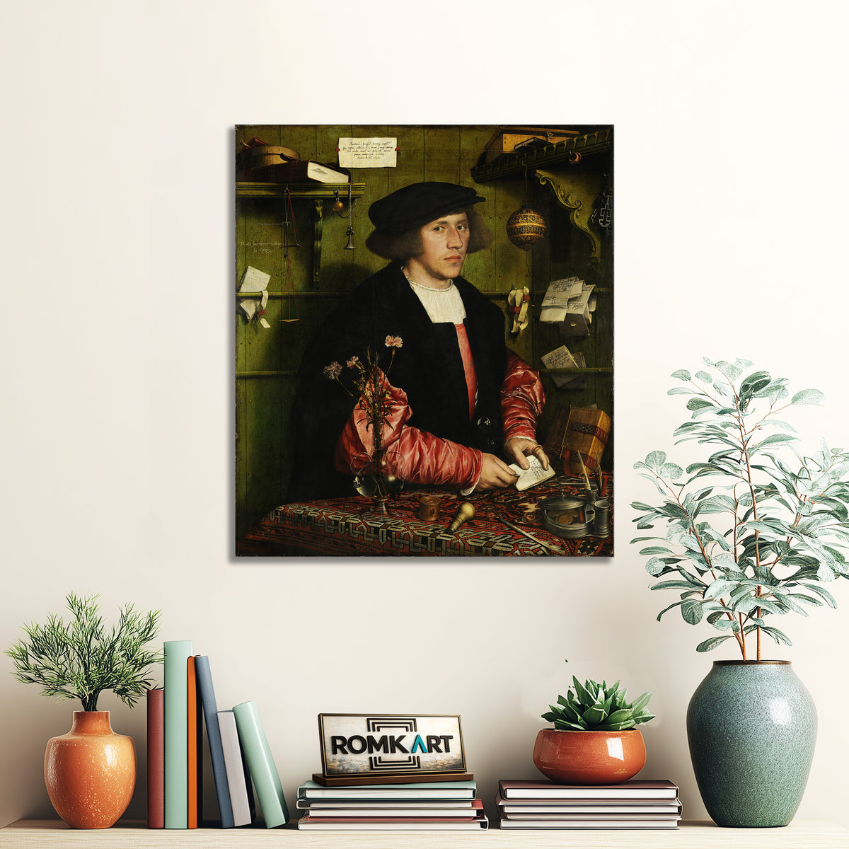Hans Holbein The Younger The Merchant Georg Gisze 1532 – Reproduction