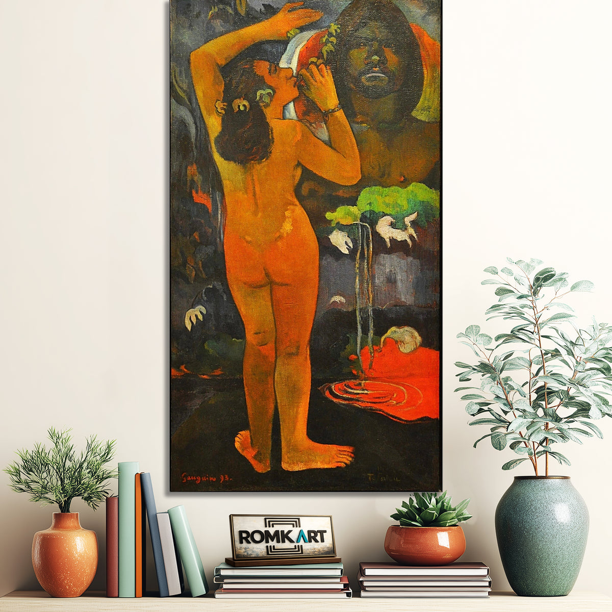 Paul Gauguin The Moon And The Earth 1893 Moma – Reproduction
