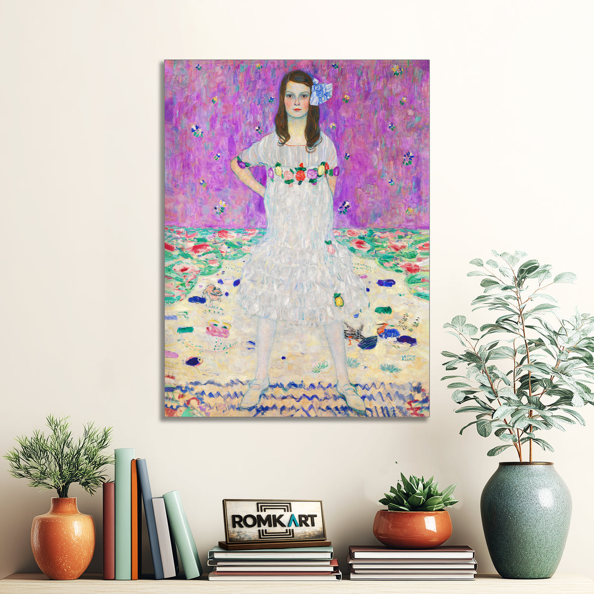 Gustav Klimt Portrait Of Mada Primavesi 1912 – Reproduction