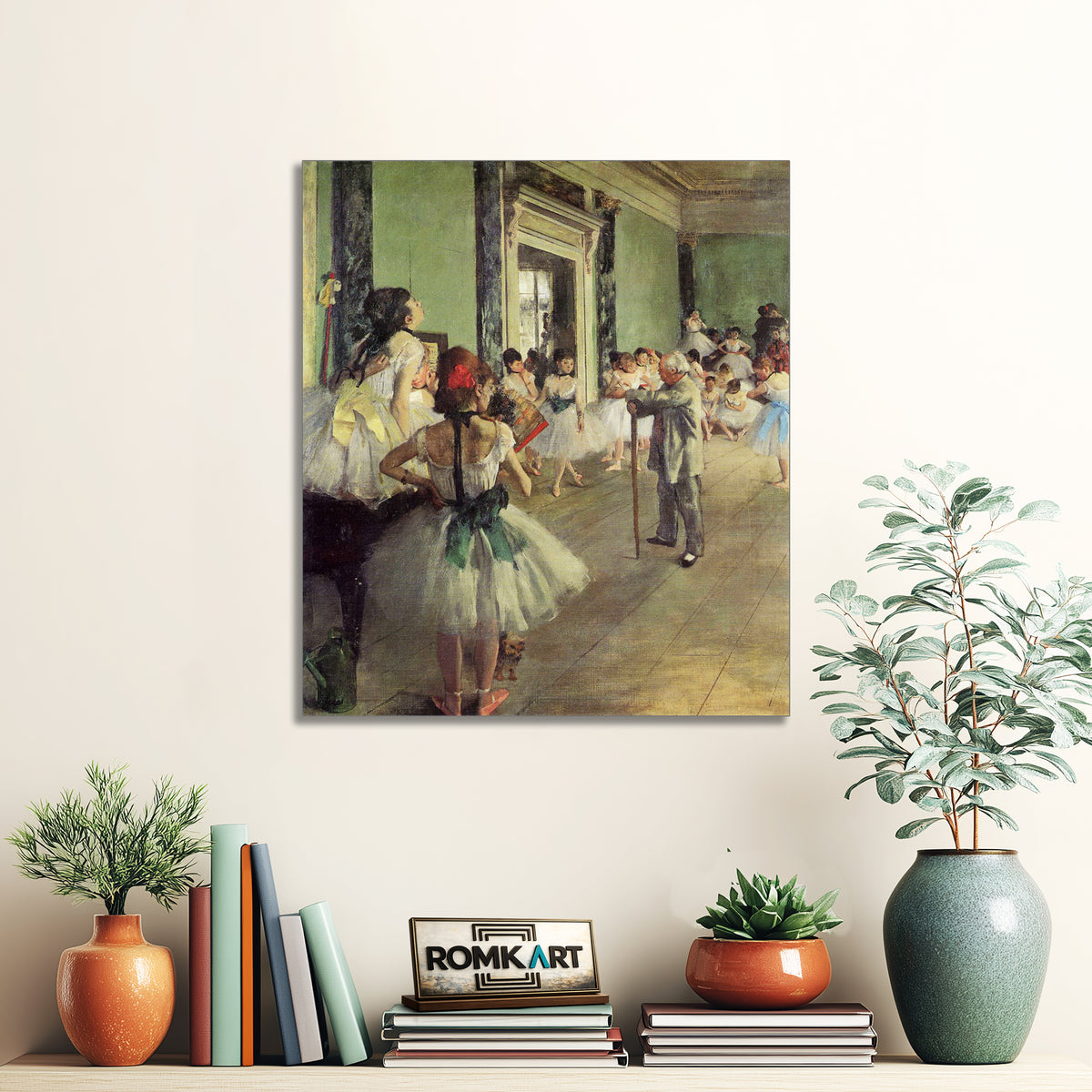 Edgar Degas The Ballet Class 1871-74 – Reproduction