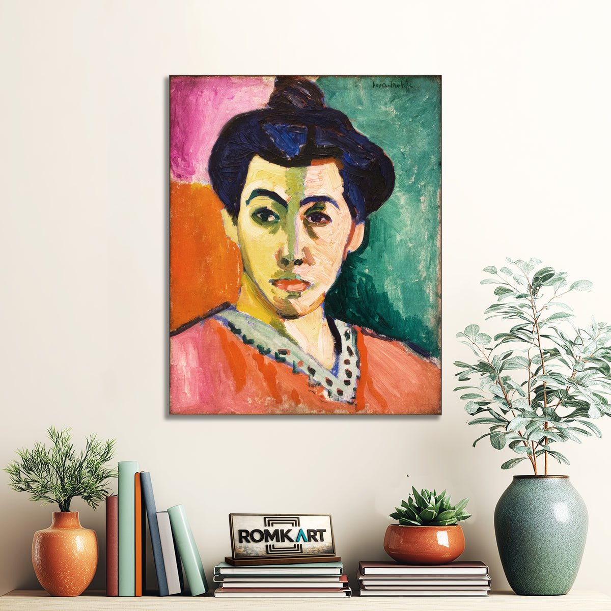 Henri Matisse The Green Stripe Portrait Of Madame Matisse 1905 – Reproduction