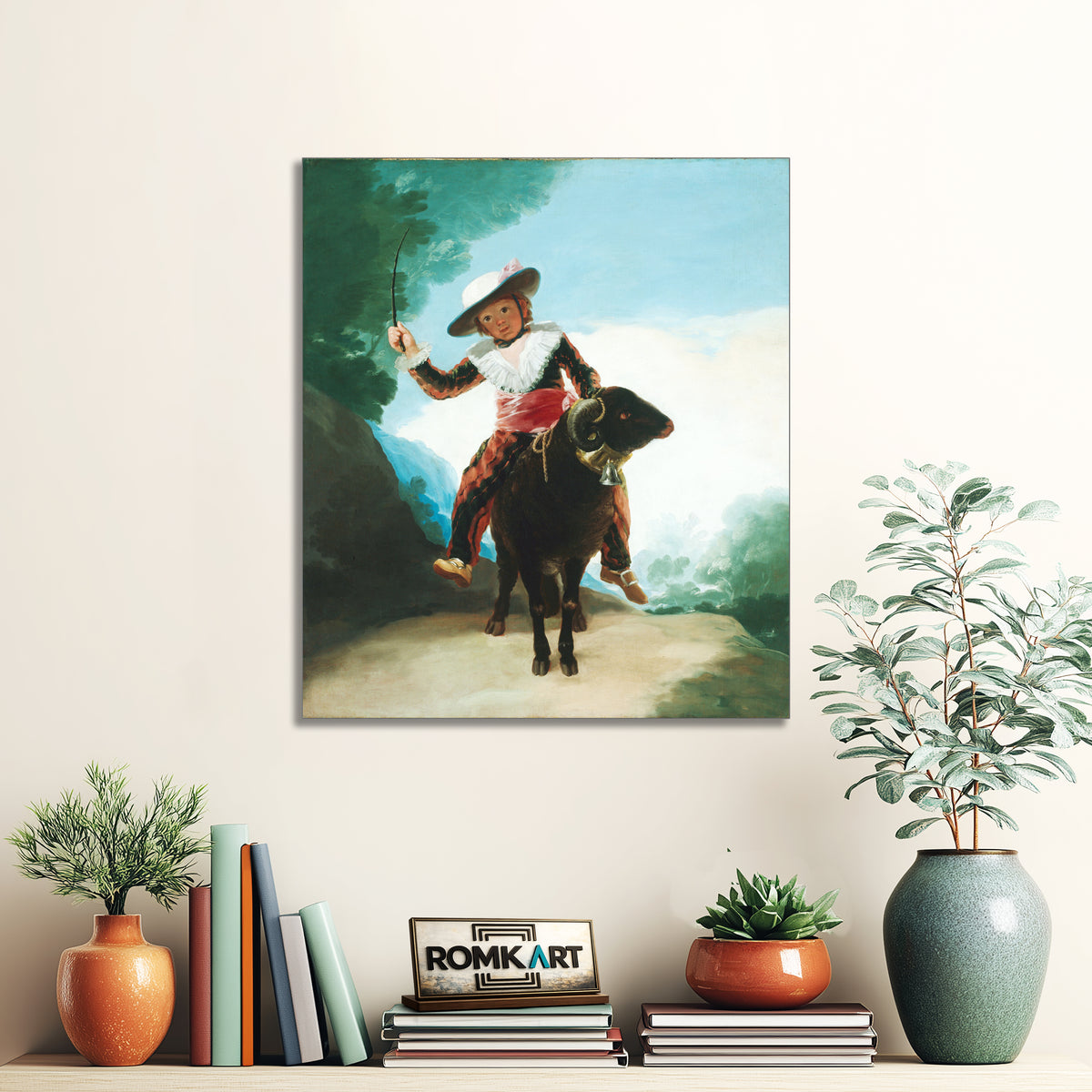 Francisco Goya Boy On A Ram 1786 - 1787 – Reproduction