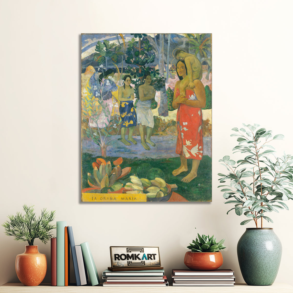 Paul Gauguin Tahitian Orana Maria Hail Mary 1891 The Met – Reproduction