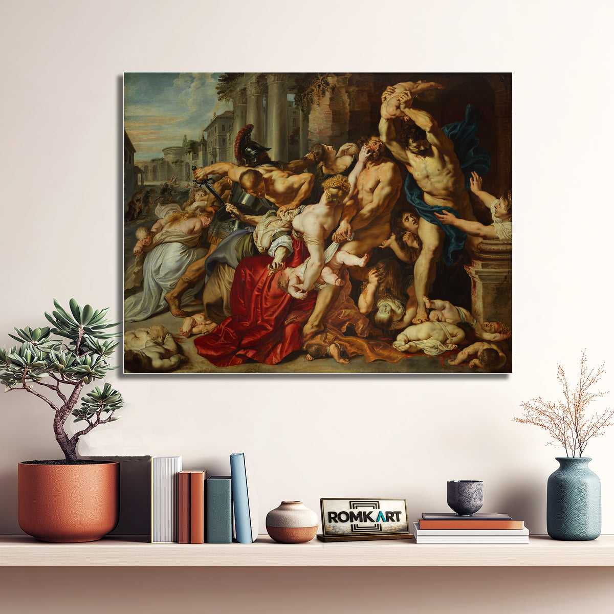 Peter Paul Rubens Massacre Of The Innocents 1611-1612 – Reproduction