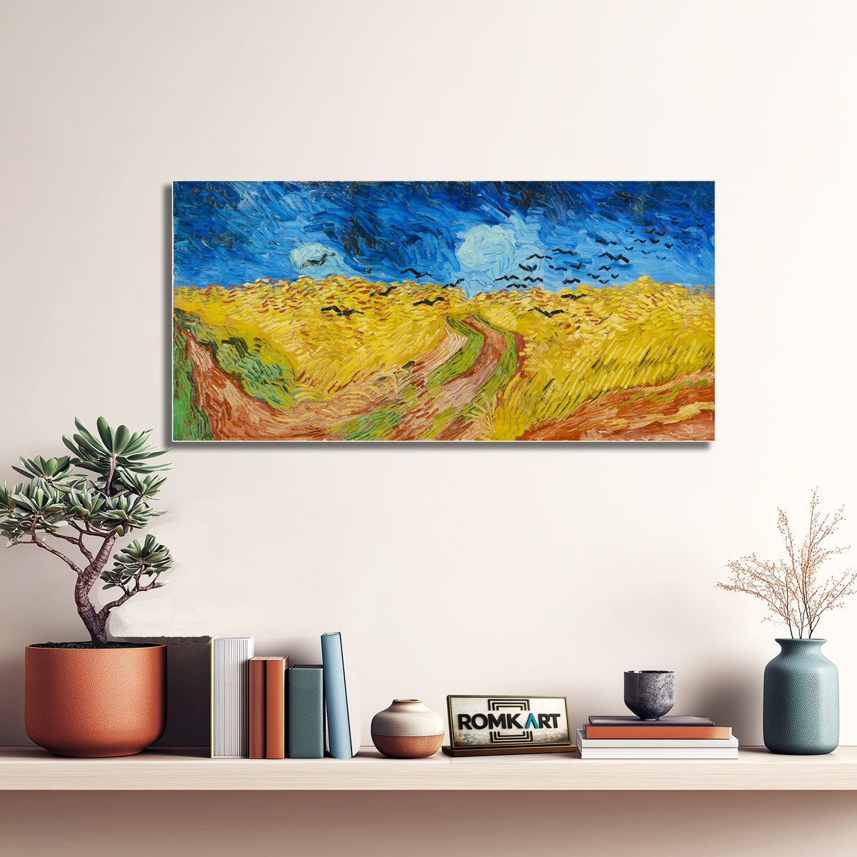 Vincent Van Gogh Wheatfield With Crows 1890 – Reproduction