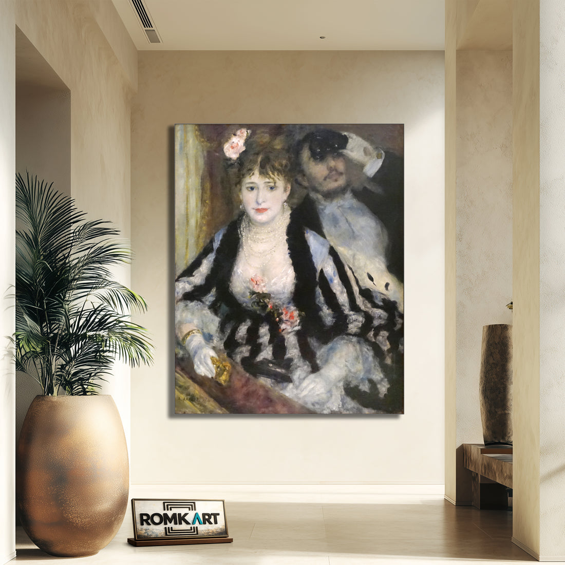Pierre-auguste Renoir La Loge 1874 – Reproduction
