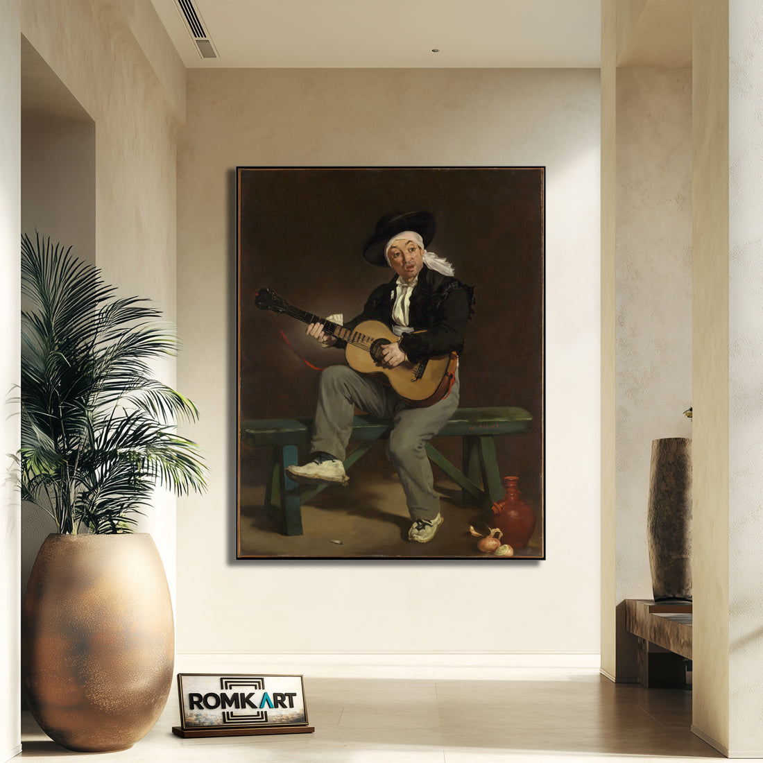 Edouard Manet The Spanish Singer 1860 – Reproduction