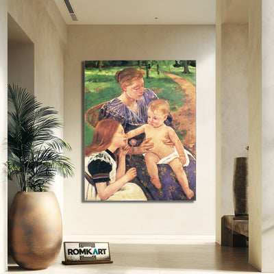 Mary Cassatt The Family 1892 – Reproduction