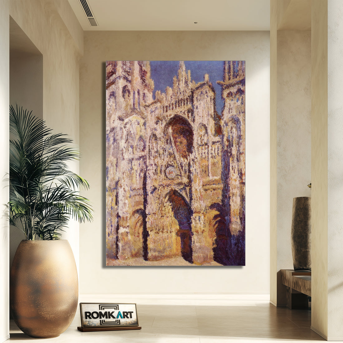 Claude Monet Rouen Cathedral Full Sunlight 1894 – Reproduction