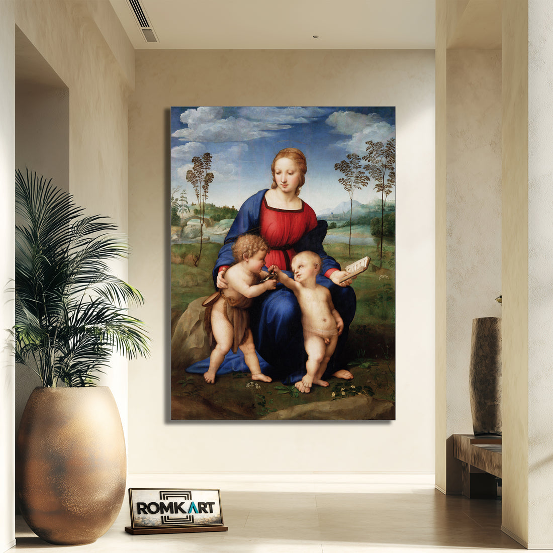 Raphael Madonna Of The Goldfinch Madonna Del Cardellino – Reproduction