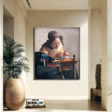 Johannes Vermeer The Lacemaker 1669-1670 – Reproduction