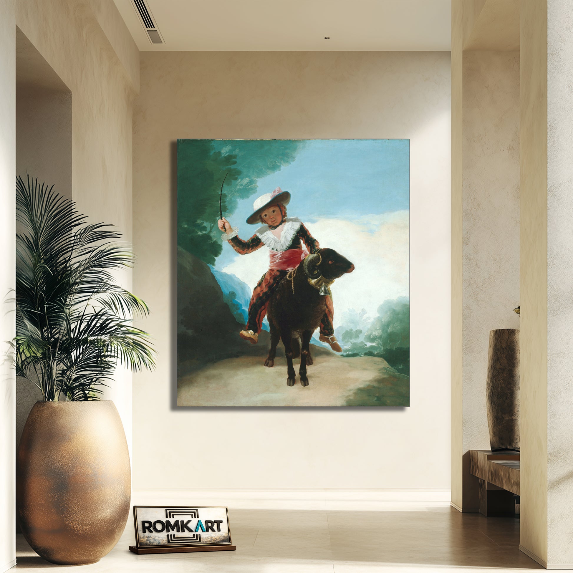 Francisco Goya Boy On A Ram 1786 - 1787 – Reproduction