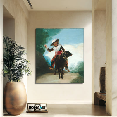 Francisco Goya Boy On A Ram 1786 - 1787 – Reproduction