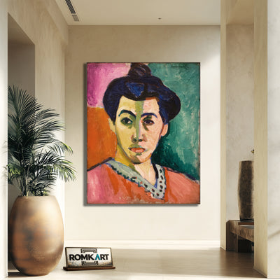 Henri Matisse The Green Stripe Portrait Of Madame Matisse 1905 – Reproduction